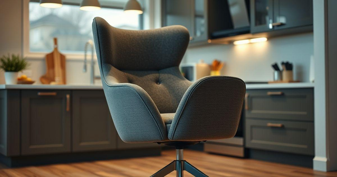 Cadeira giratória alta para balcão: como escolher a ideal para sua decoração e conforto Cadeira giratória alta para balcão: como escolher a ideal para sua decoração e conforto