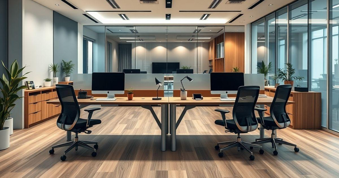 Como escolher a mesa de trabalho dupla ideal para seu escritório Como escolher a mesa de trabalho dupla ideal para seu escritório