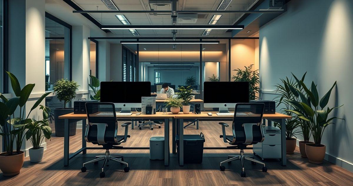 Mesa de trabalho dupla: descubra as vantagens e dicas de escolha