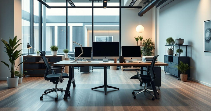 Mesas para Escritório que Aumentam a Produtividade e Estilo Mesas para Escritório que Aumentam a Produtividade e Estilo