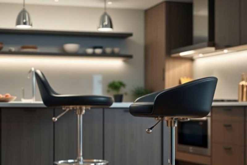 Cadeira giratória alta para balcão: como escolher a ideal para sua decoração e conforto Cadeira giratória alta para balcão: como escolher a ideal para sua decoração e conforto